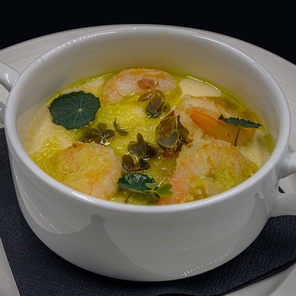 Креветки в соусе пармеджан