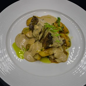 Щеки говяжьи с трюфельным соусом