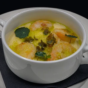 Креветки в соусе пармеджан