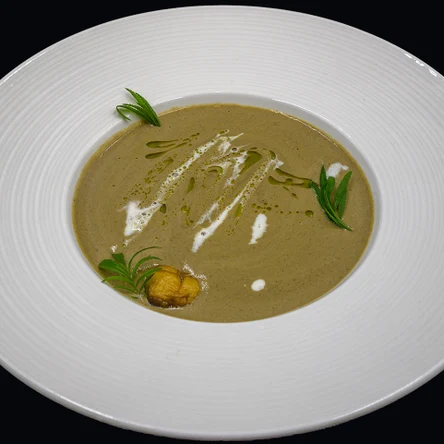 Крем-суп из белых грибов